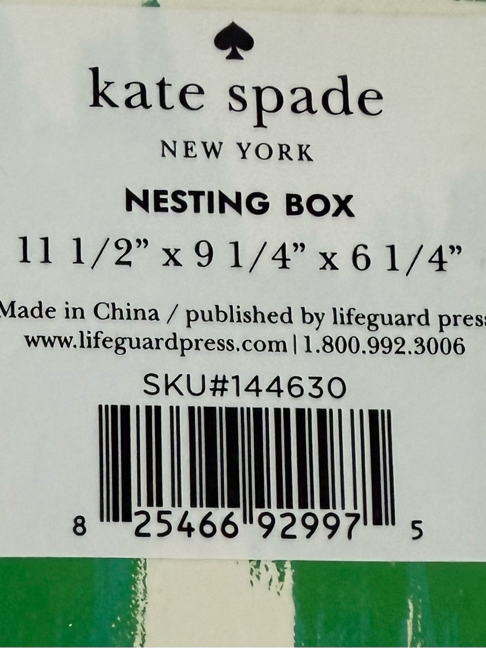 ❣️Kate Spade Nesting Box - Picture 3 of 3
